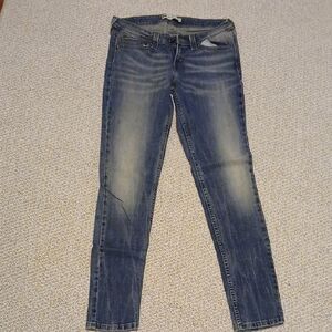 Stylish Blue Skinny Jeans for Women W28 L32
